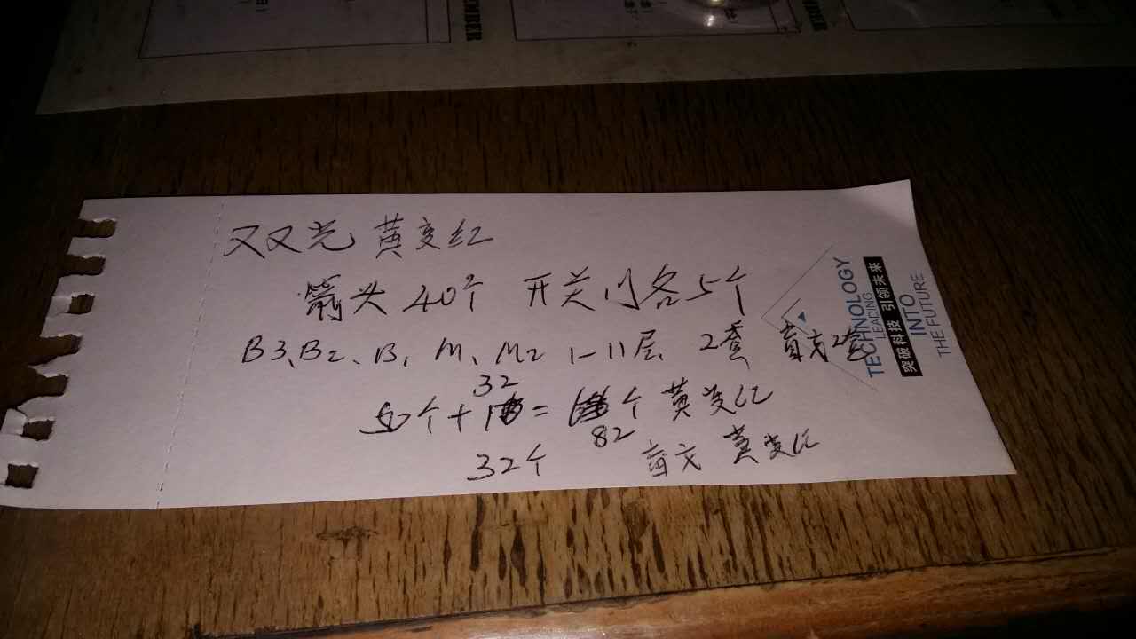 采购蒂森双光按钮