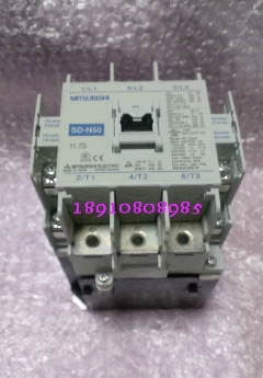 三菱接触器/SD-N50/直流接触器/电梯专用接触器/线圈电压可选
