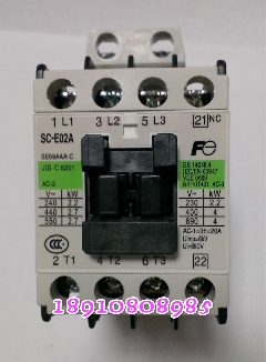 原装正品(常熟) FUJI 富士接触器/SC-E02A/AC220V/AC110V/9A