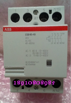 【正品】ABB接触器/ESB系列/40-40/24VAC/DC/