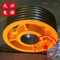 电梯配件曳引轮导向轮反绳轮对重轮400*5/6*10/12/13