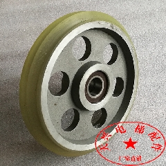 LG导靴轮飞机轮高速电梯导靴轮 日立滚轮导靴轮160*30*6004/6203