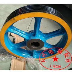 电梯配件曳引机轮/沈阳/三洋曳引轮规格610*5*13厂家直销 质保2年