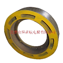 电梯配件/电梯曳引轮/永磁同步曳引轮/广日同步曳引轮/410*5*10