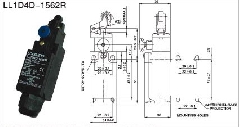 电梯行程开关LL1D4D-1562R
