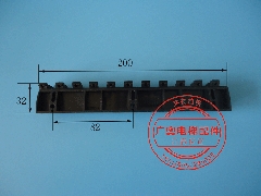 供应扶梯配件 力隆电梯扶梯不锈钢梯级边框L57332120A