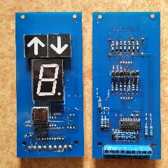 电梯配件 电梯外呼显示板GL-200801/GL-200802 原装拆机件