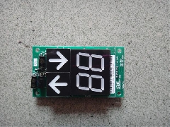通力电梯配件 通力KDS50整套外呼 配KM863190G01七段码显示板原装