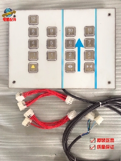 西子奥的斯杭州西奥速捷残疾人操纵箱带通讯板盲文按钮副机电缆
