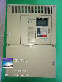 二手安川变频变频器G7 22KW （带PG卡 操作面板）CIMR-G7B4022